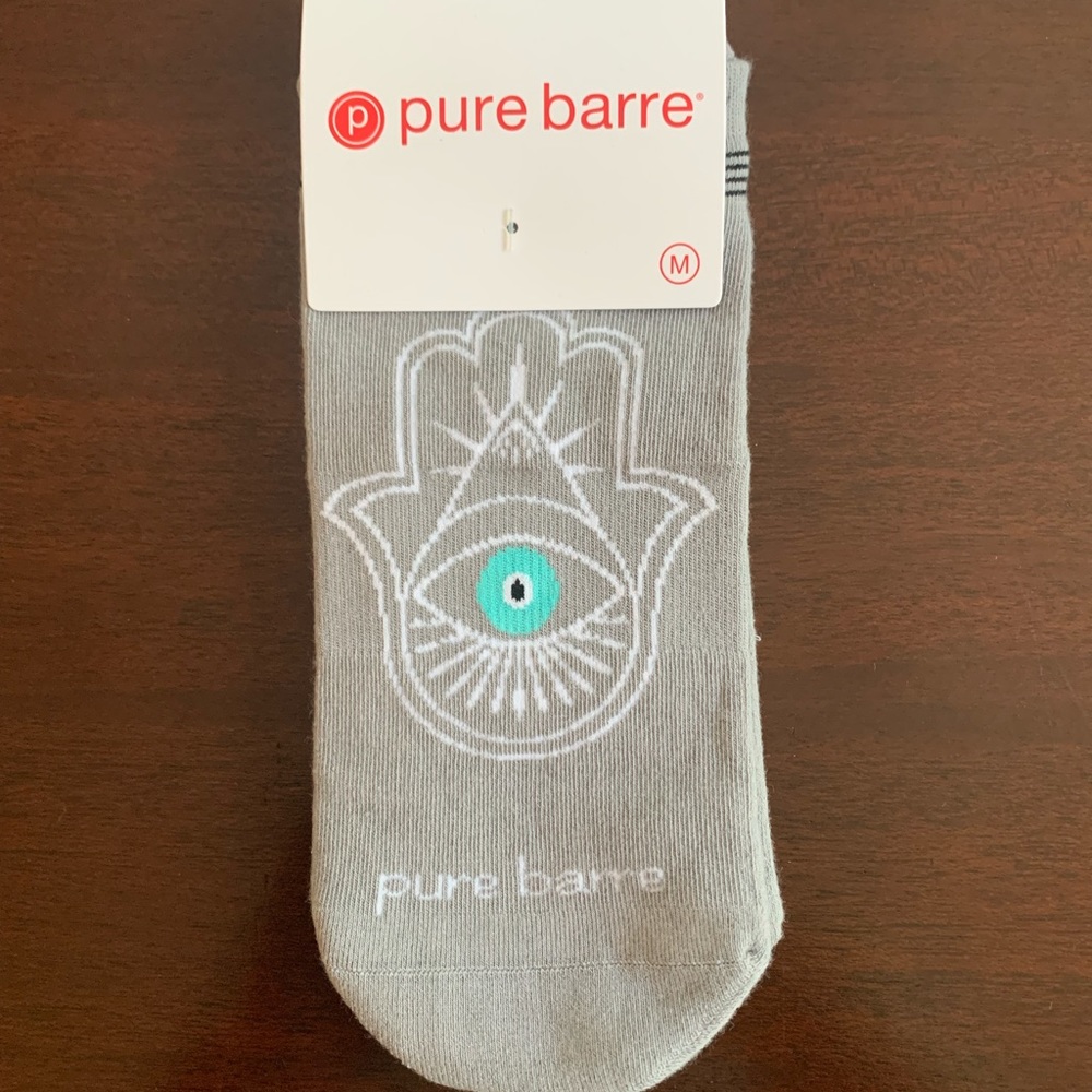 Pure Barre Hamsa Grip Socks